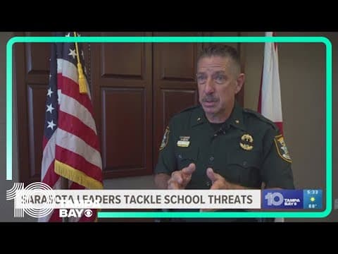 Sarasota leaders tackle recent school threats
