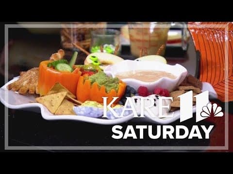 Making 'char-BOO-terie' boards for Halloween