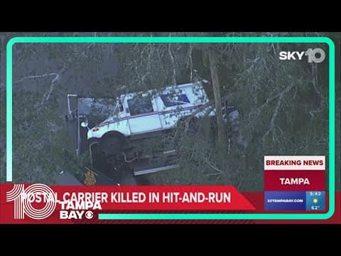 Police: USPS mailman killed in Tampa hit-and-run crash