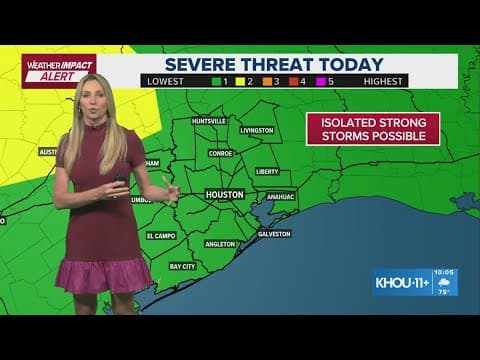 10 a.m. update: Heavy rain bringing high water to Houston area