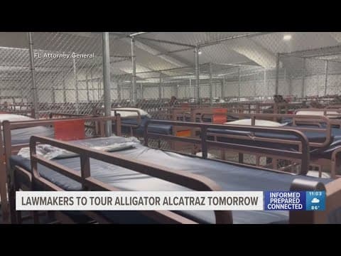Congressional and state lawmakers set to tour Alligator Alcatraz