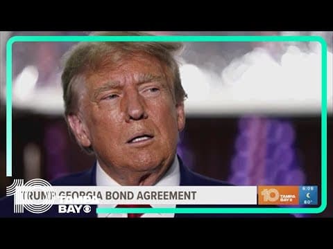 Trump says he'll surrender to Georgia authorities on Thursday