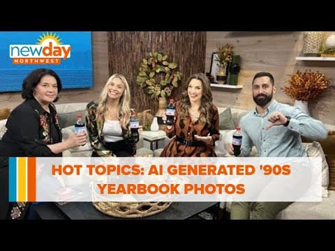 Hot Topics: AI generated '90s yearbook photos - New Day NW