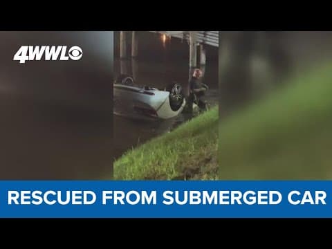 Two women in critical condition rescued after vehicle crashes into Kenner canal