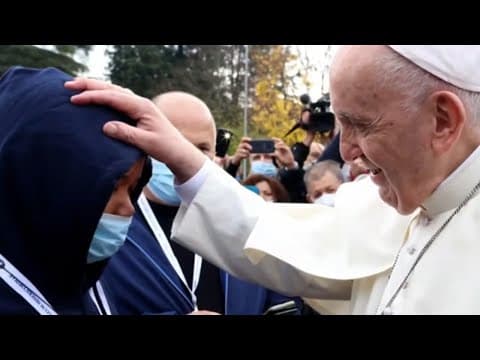 What is the timeline for the church to elect a new pope