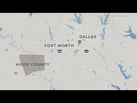 Parker County Sheriff's Office: 3 dead bodies found near creek in Hood County