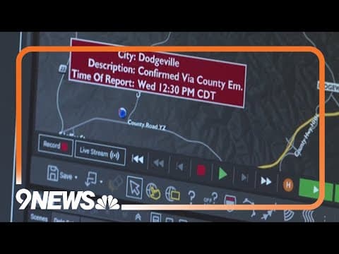 Meteorologist realizes tornado he was tracking was heading for mom's house