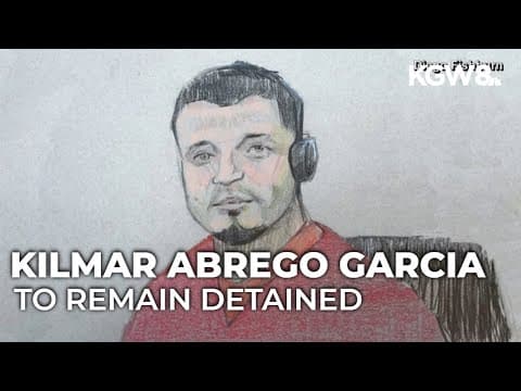 Kilmar Abrego Garcia to remain in jail pending deportation ruling