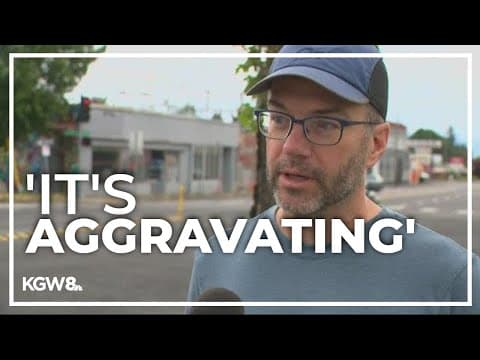 Illegal street racing in Northeast Portland over the weekend