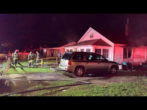 1 dead, 1 critical after Martinsville house fire