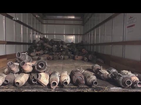 Houston police say catalytic converter thefts down dramatically