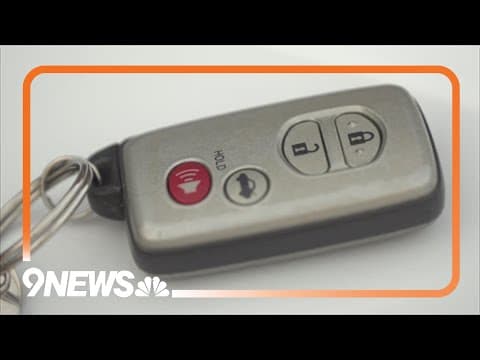 Police warn about key fob cloning