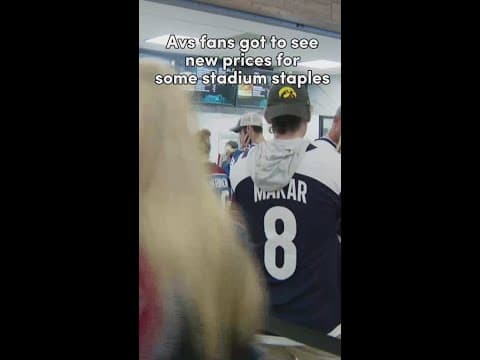 Avs home opener features cheaper food