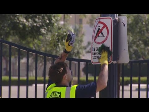 New clean up crew and security team focused on area around Petco Park