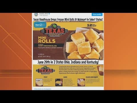 Texas Roadhouse rolls are coming to Walmart