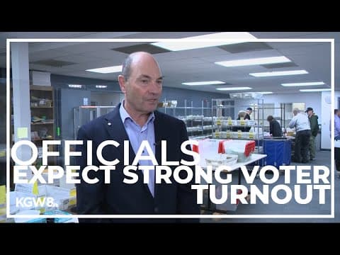 Oregon, Washington election officials expect a strong turnout for Election Day