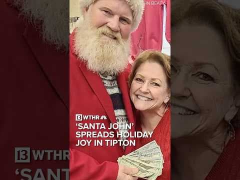 ‘Santa John’ spreads holiday joy in Indiana during 17th year of giving