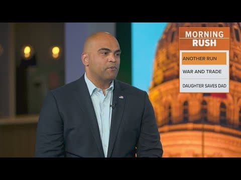 Colin Allred addresses a possible run for U.S. Senate