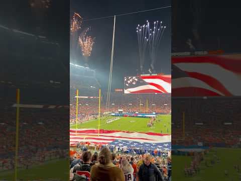 Kayla Ruby performs national Anthem at Denver Broncos game on Dec. 2, 2024