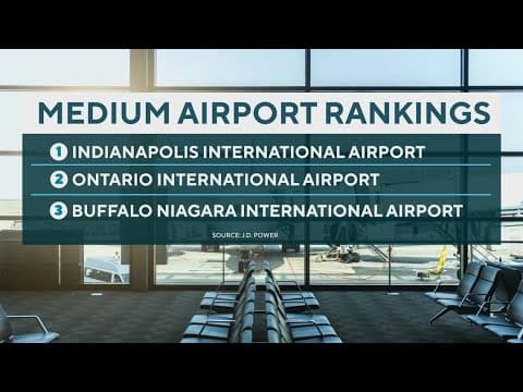 New rankings of the nation's top airports