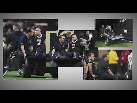 How long could Taysom Hill be sidelined during rehab for season-ending injury?