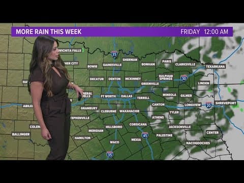 DFW Weather: Latest timeline for the next rain chances
