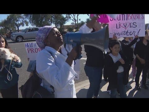 Healthcare workers, community members outraged over South Bay maternity ward closing