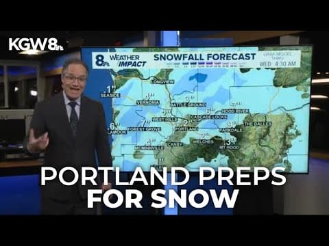 Portland watches for snow, cold snap turns deadly