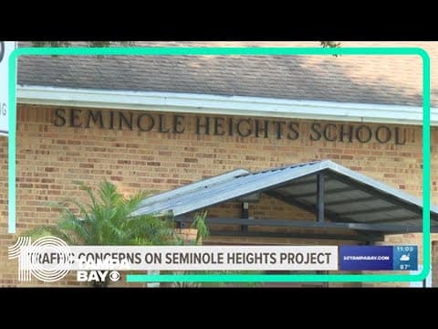 Construction project in Tampa neighborhood has some parents worrying about safety and traffic