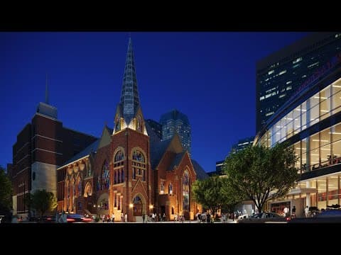First Baptist Dallas to build anew, preserve history in $27M project after devastating fire