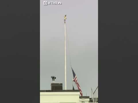 White House flags lowered to half-staff honoring Charlie Kirk
