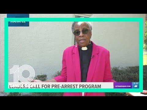 Faith leaders call for pre-arrest program in Manatee County