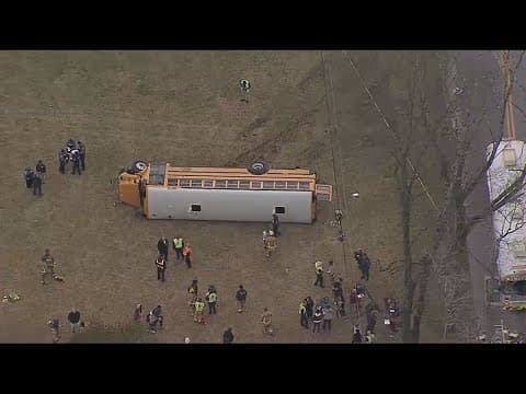 WATCH LIVE: Howard County school bus crash