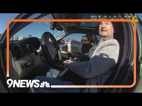 Body camera video captures scammer's change of heart