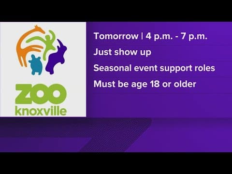 Zoo Knoxville to host job fair on Wednesday