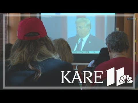 President Trump supporters at Minnesota watch party say they're ready for change