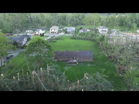 VIEWER VIDEO: Clear Creek, Indiana storm damage