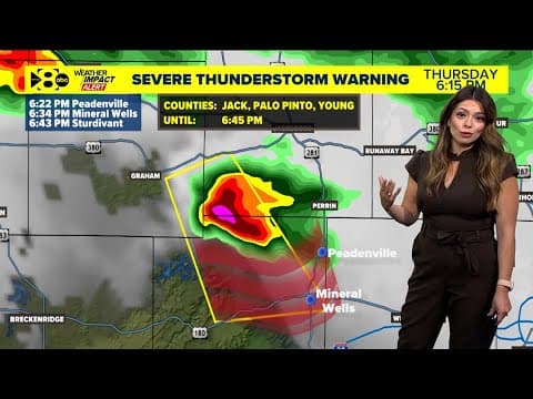 UPDATE: Potential storms coming into DFW area