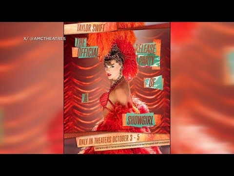 Taylor Swift premieres 'The Life of a Showgirl' with nationwide film
