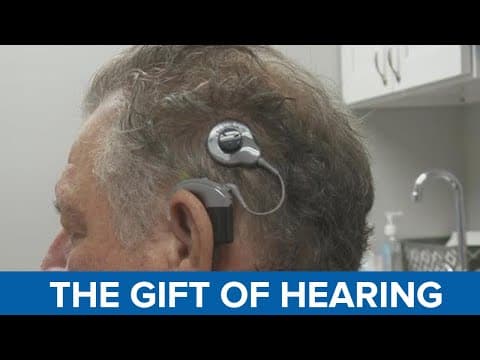 Former Ole Miss Football Player gets the gift of sound for Christmas