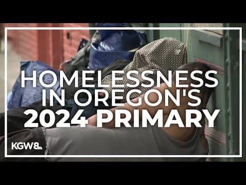 Homeless people not hopeful for Oregon primary election results