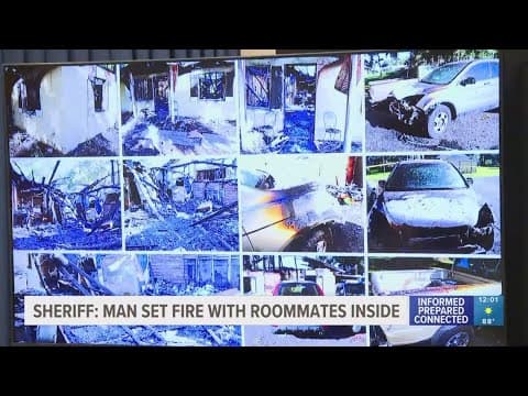 Sheriff Judd: Lakeland man set house on fire while his roommates were inside