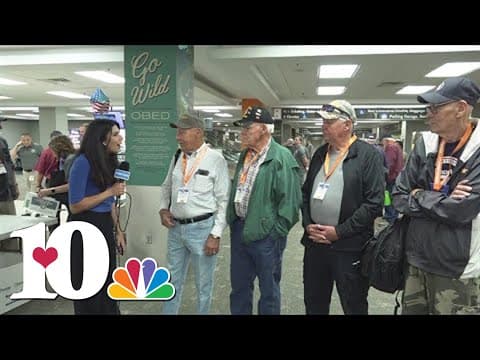 Four brothers, all veterans, share their stories before boarding HonorAir flight