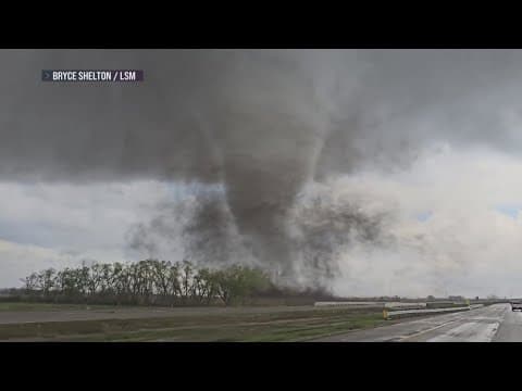 Large outbreak of severe storms, tornadoes rip through Midwest
