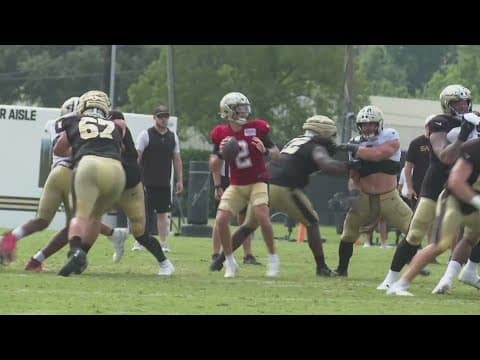 Saints' QB rotation raises eyebrows on Day 7 of training camp