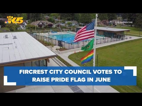 Fircrest welcomes all: City Council votes to raise pride flag in June