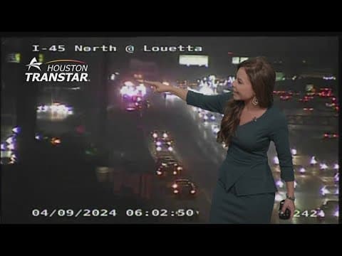 2 major incidents on North Freeway causing traffic headache from Grand Parkway to Beltway 8