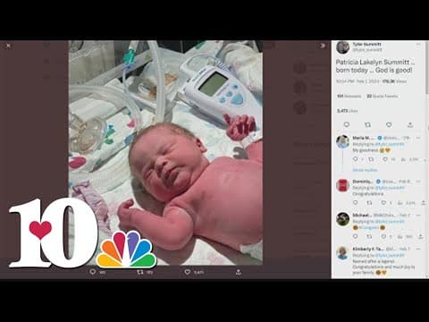 Tyler Summitt names first daughter after Pat Summitt