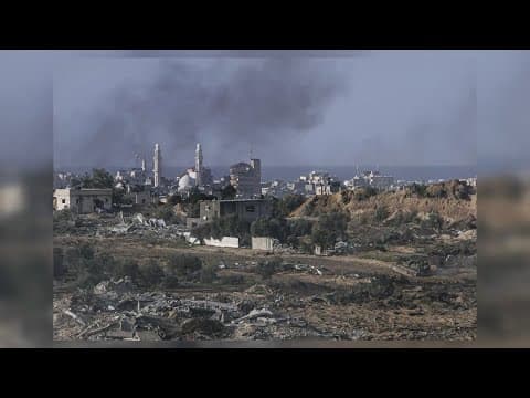 Officials say more than 30 Palestinians, including young children killed in Israeli bombardments