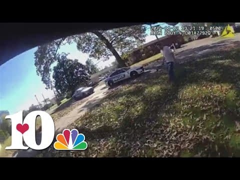KPD releases bodycam video after officer shoots ax-wielding man